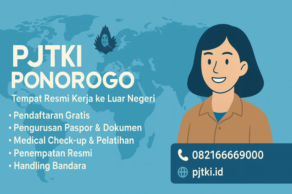 PJTKI Ponorogo: Tempat Resmi untuk Berangkat Kerja ke Luar&nbsp;Negeri