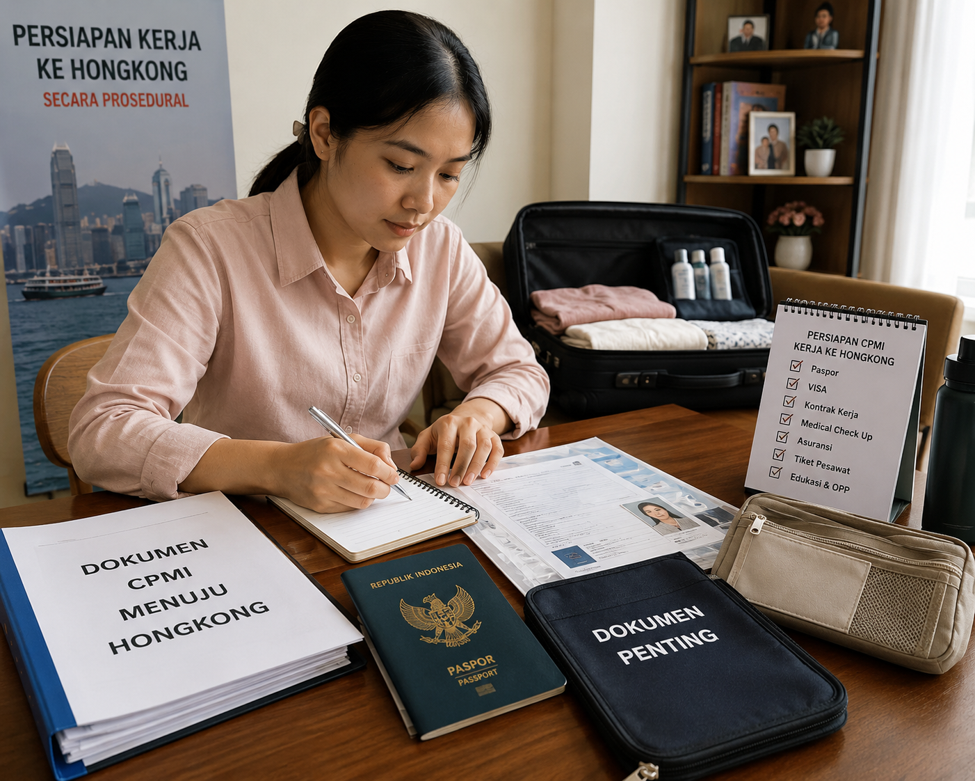 Persiapan CPMI Indramayu untuk Kerja ke Hong Kong Secara Prosedural